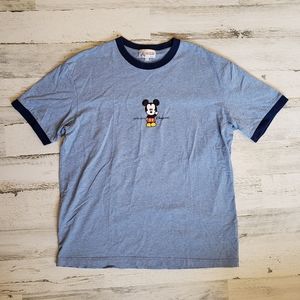 DisneyLand Hong Kong Blue Ringer T-Shirt Size XL